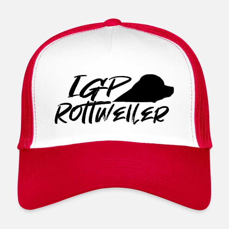 IGP Rottweiler Noir Casquette trucker 