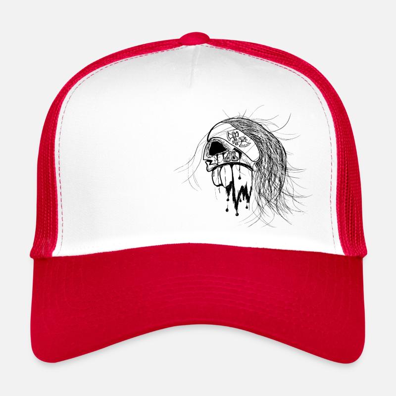 Pirate Head Trucker Cap