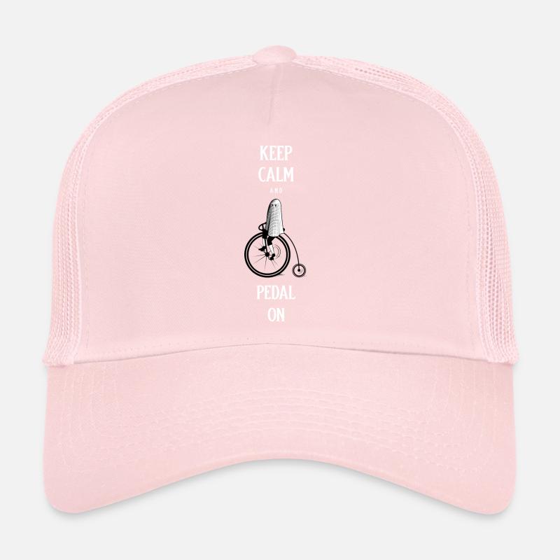 Restez calme et pédalez Casquette trucker
