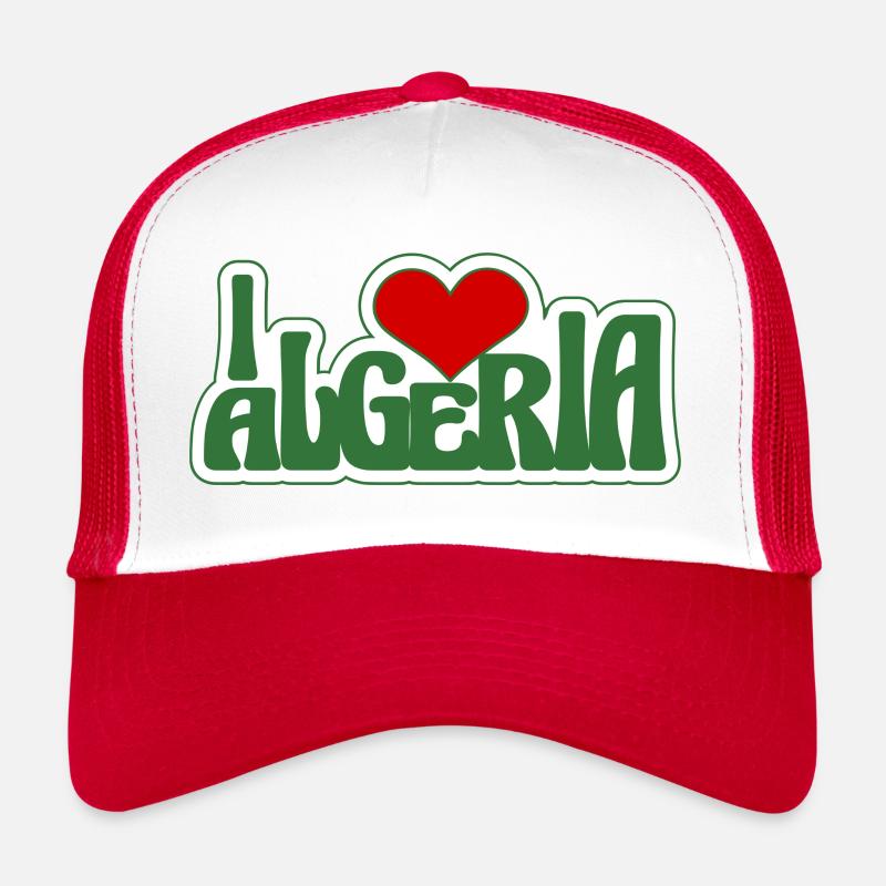 I LOVE ALGERIA Trucker Cap