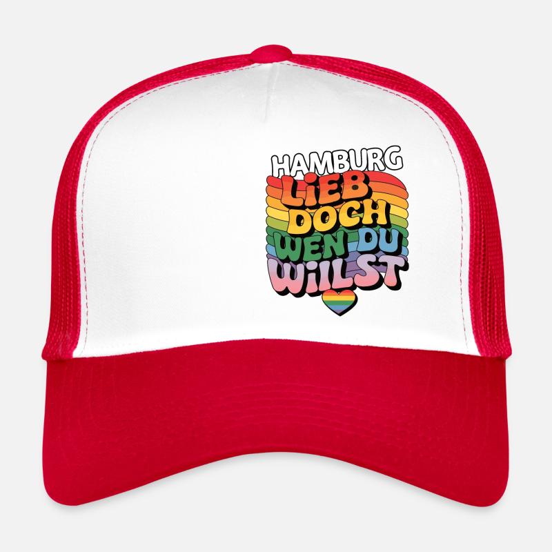 Hamburg: Lieb Doch Wen Du Willst - LGBTQ Trucker Cap