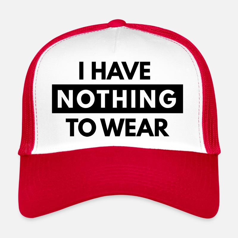 Je n’ai rien à porter Casquette trucker 