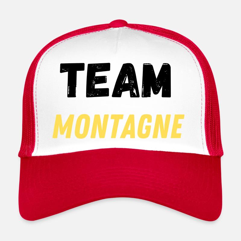team montagne Casquette trucker 