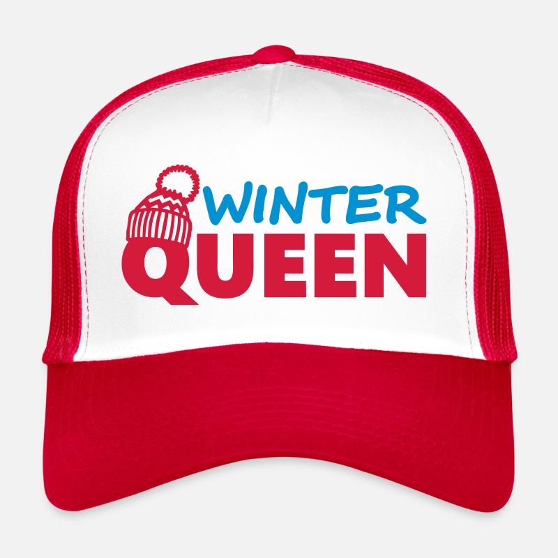 Winter Queen (lettrage) Casquette trucker 