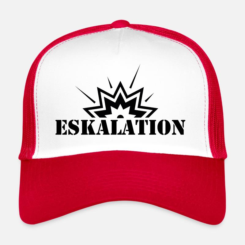 Escalation Print Trucker Cap