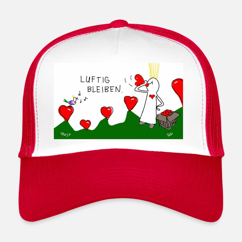 Luftig bleiben. Trucker Cap