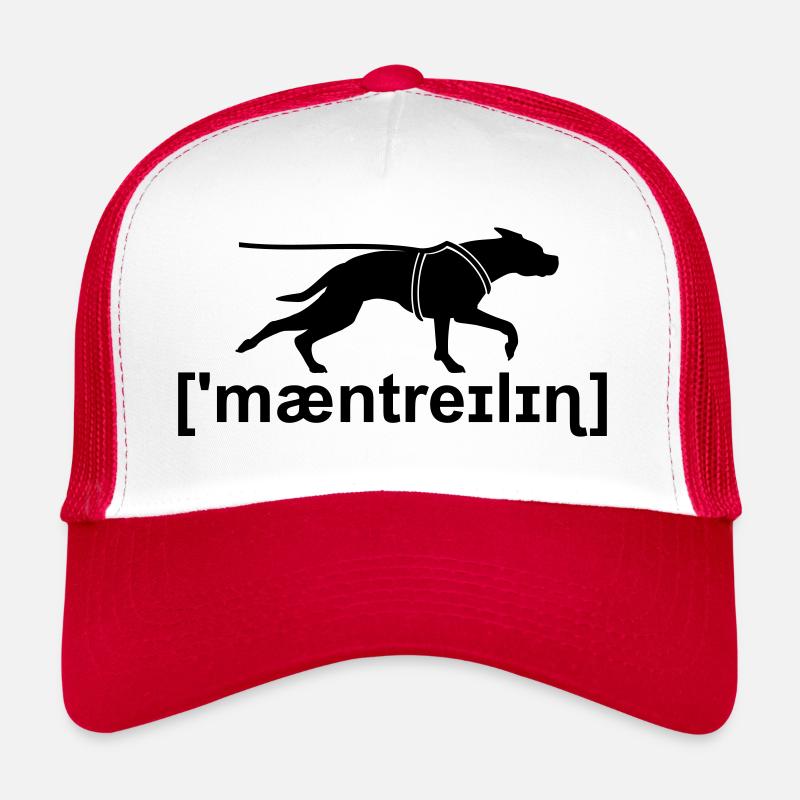 Transcription phonétique mantrailing Casquette trucker 
