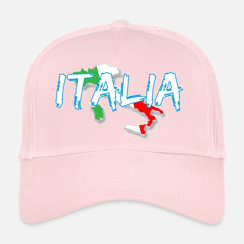 Italie Edo botte blanche Casquette trucker 