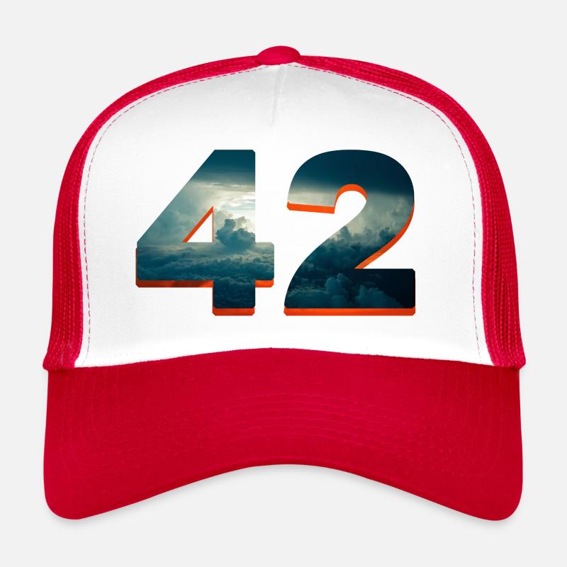42 soleil u nuages douglas univers réponse question Casquette trucker 