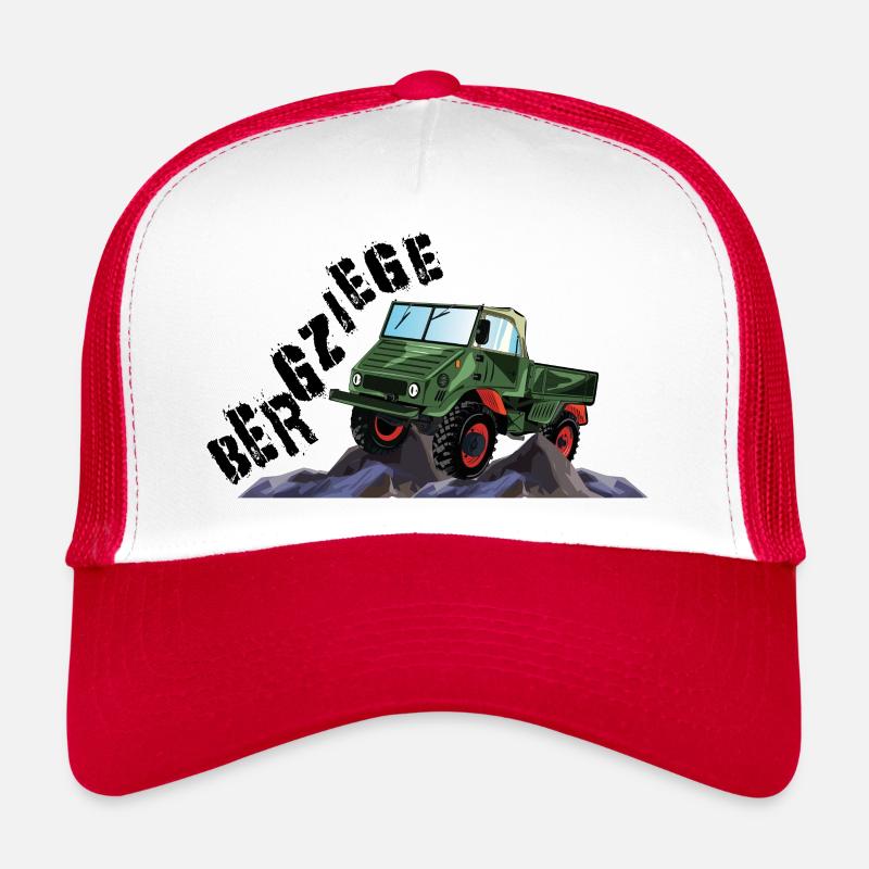 Bergziege - Unimog - Offroad - Oldtimer Trucker Cap