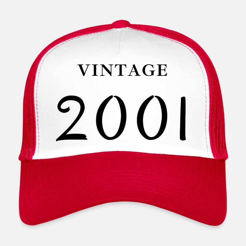 Vintage 2001 - Anniversary Gift Idea Trucker Cap