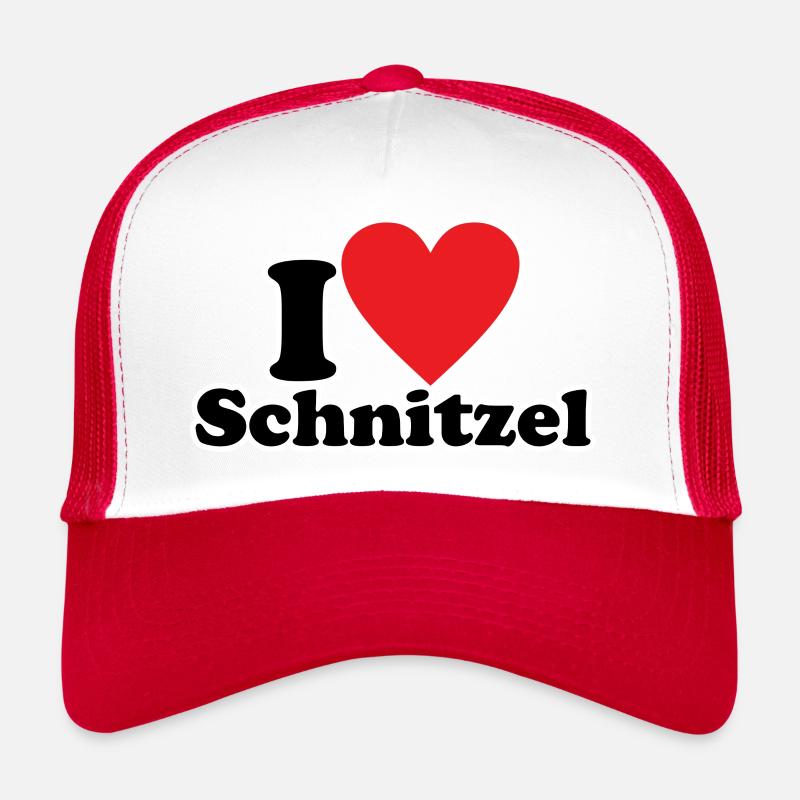 I love Schnitzel - Ich liebe Schnitzel Trucker Cap