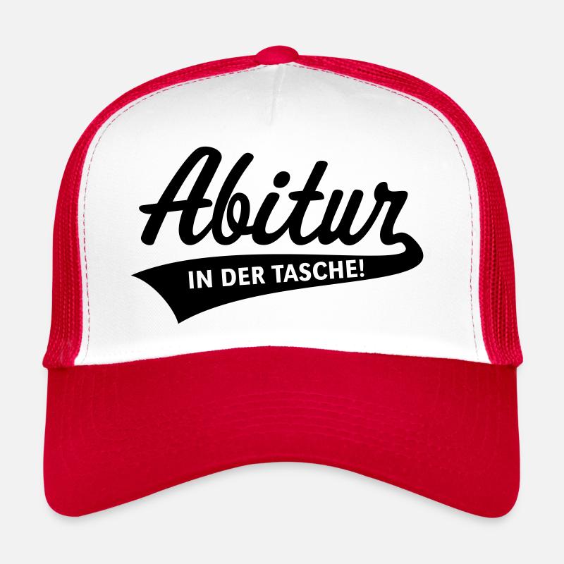Abitur – In Der Tasche! (Abiturient / Abi / Black) Trucker Cap