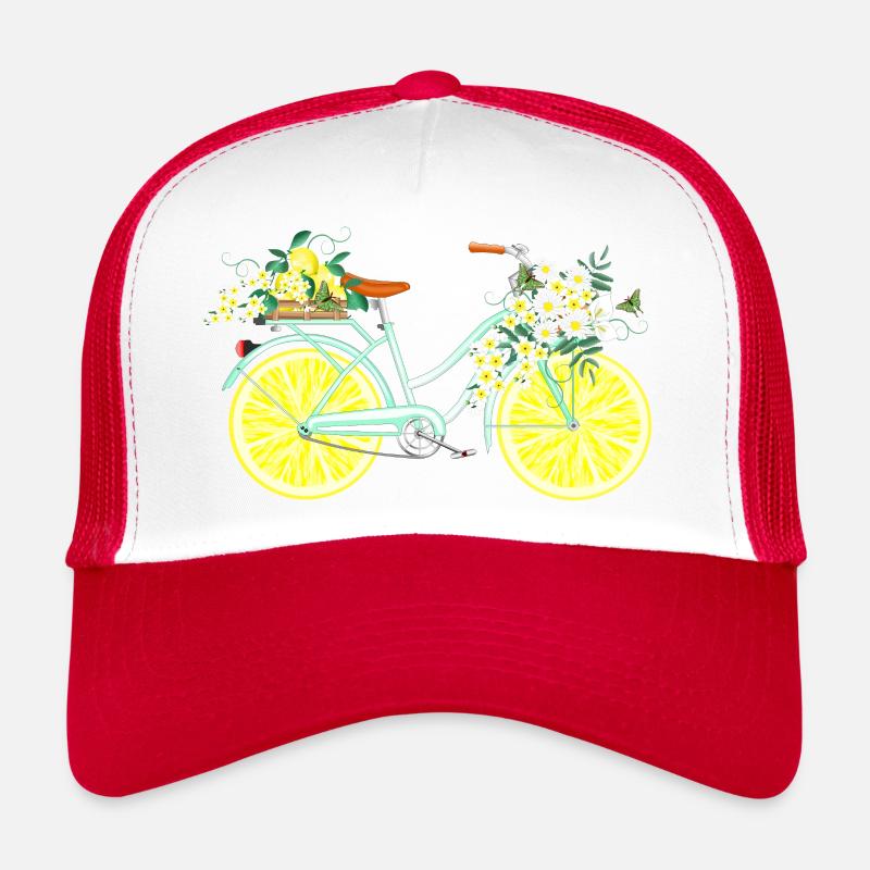 Vélo aux citrons Casquette trucker 