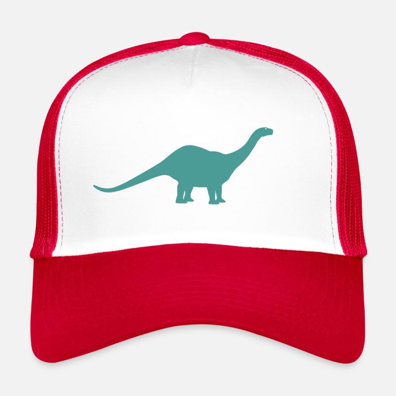 Dinosaur True Graphic Print Trucker Cap