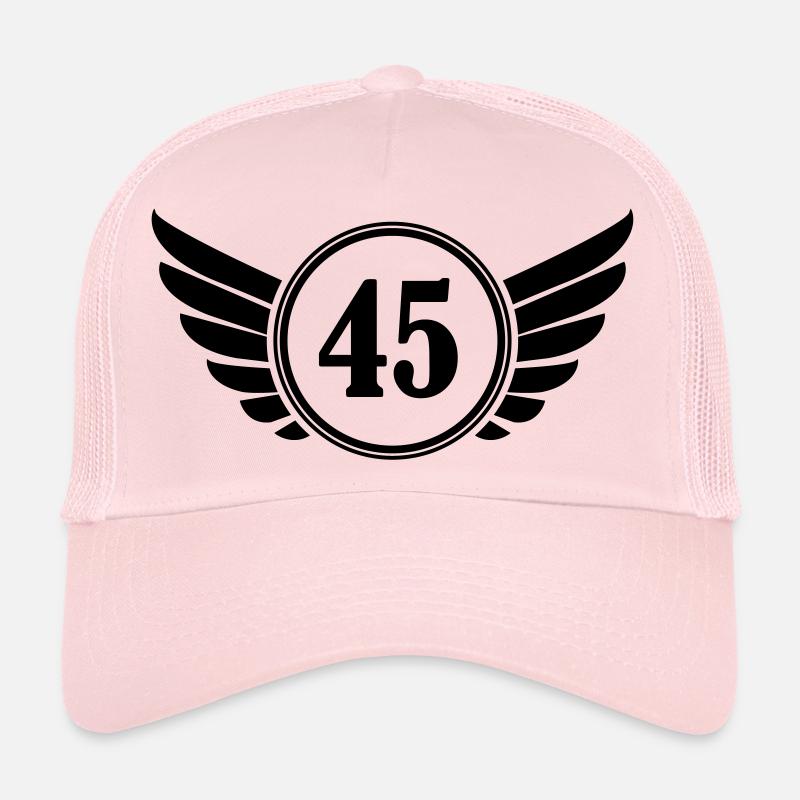 45 - Trucker Cap - Hellrosa