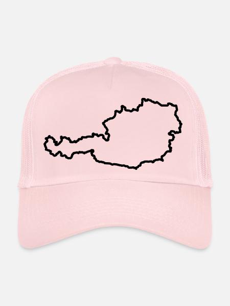 Austria - Trucker Cap - pale pink - Front