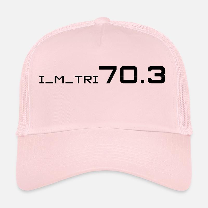 I_AM_TRI703 - Trucker Cap - Hellrosa