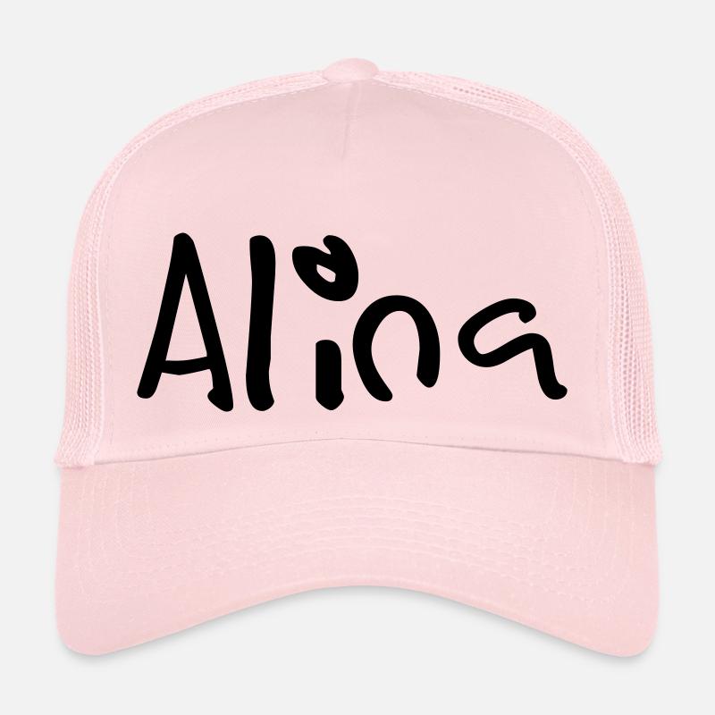 alina - Trucker Cap - Hellrosa