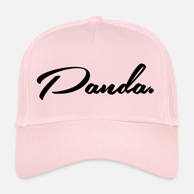panda. - Trucker Cap - Hellrosa