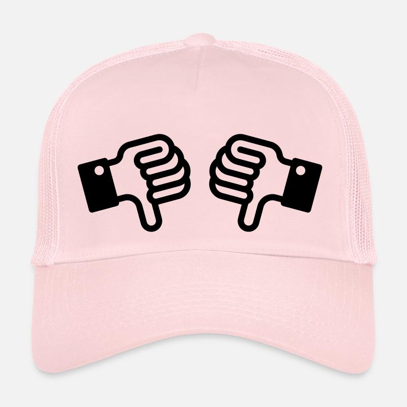 Thumbs down / pouces vers le bas (2) Casquette trucker 