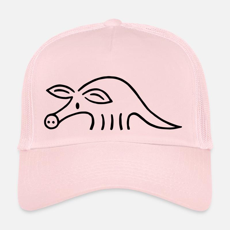 Aardvark - Trucker Cap - pale pink