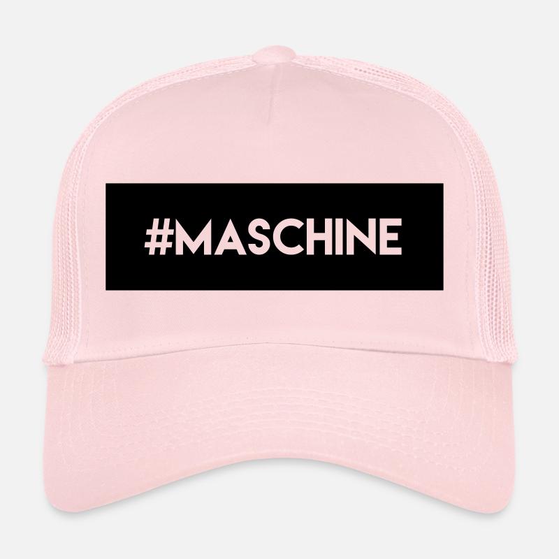 #maschine - Trucker Cap - Hellrosa