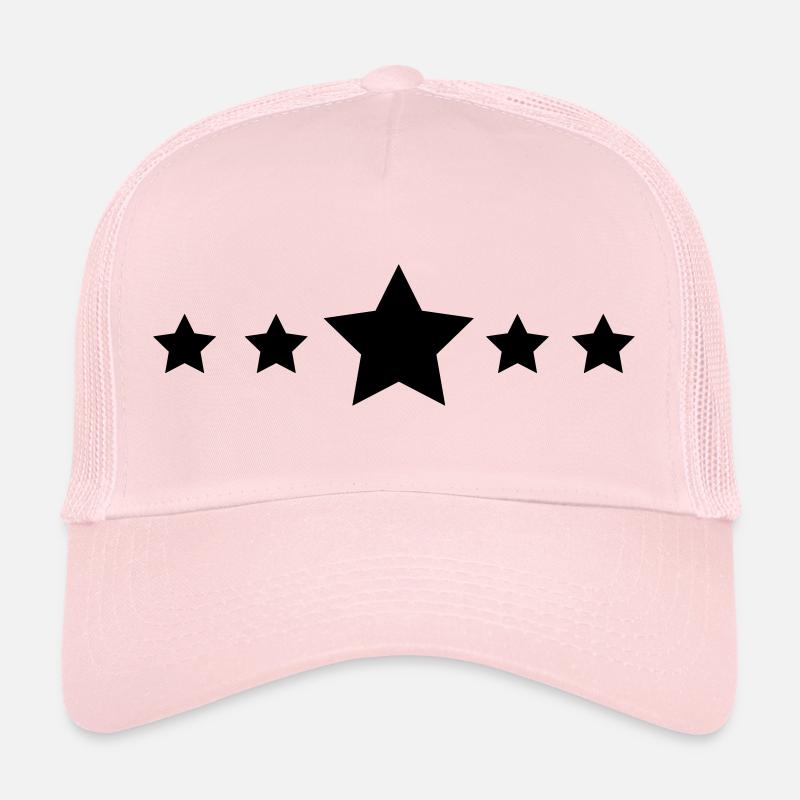 5sterne - Trucker Cap - Hellrosa