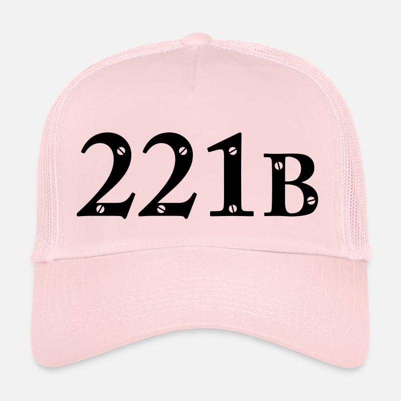 Sherlock Holmes - 221B - Trucker Cap - Hellrosa