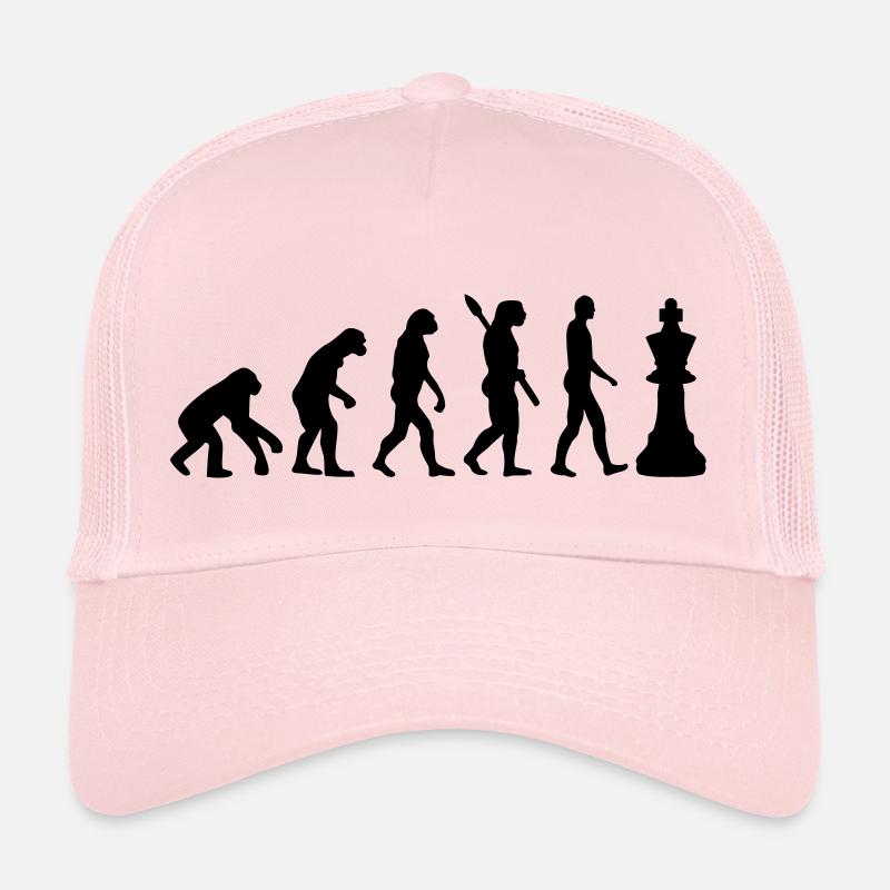 Schach - Trucker Cap - Hellrosa