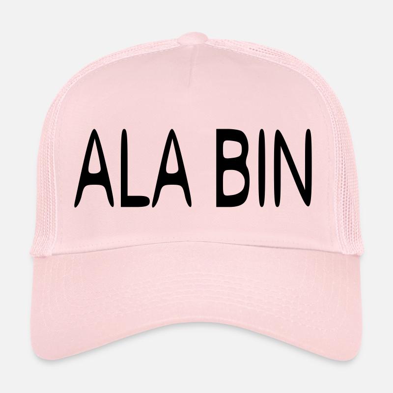 ALA BIN - Trucker Cap - Hellrosa