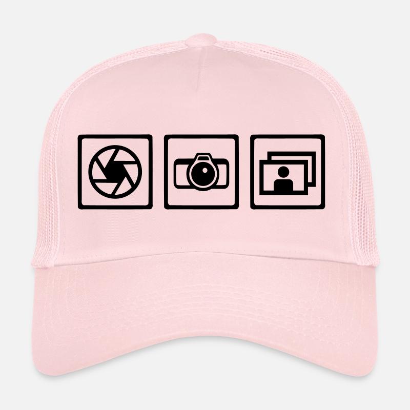Fotograf - Trucker Cap - Hellrosa