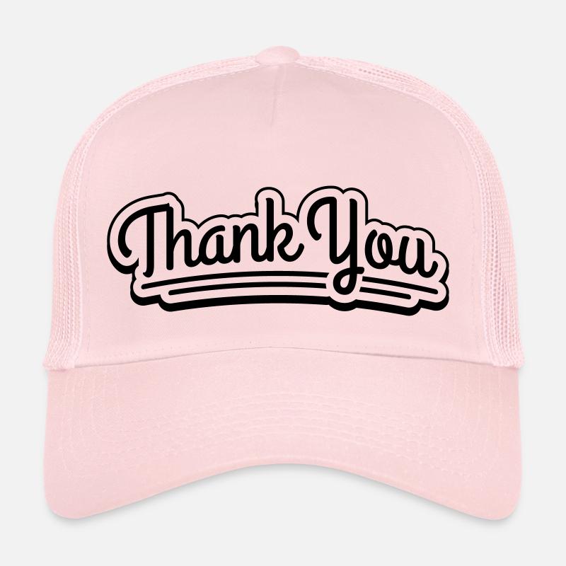 thank_you_hy1 - Trucker Cap - Hellrosa