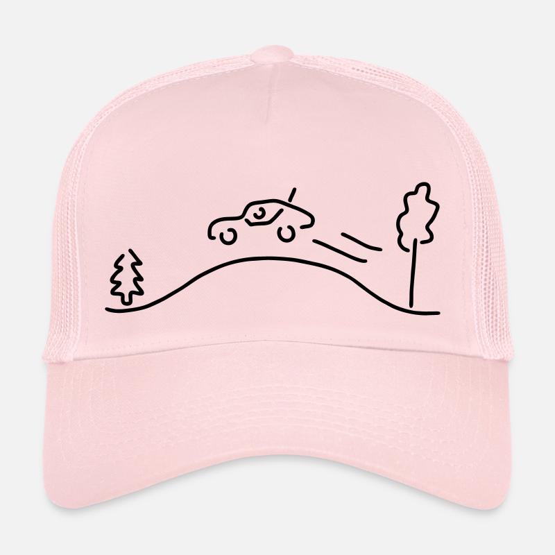 rallye-auto - Trucker Cap - Hellrosa