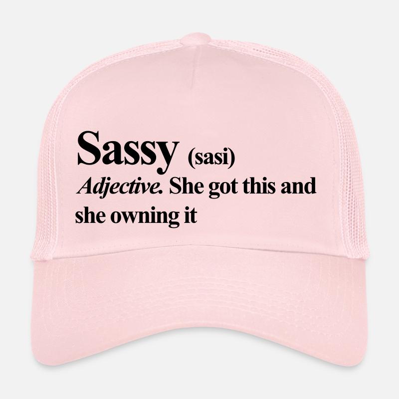 Sassy verb Trucker Cap