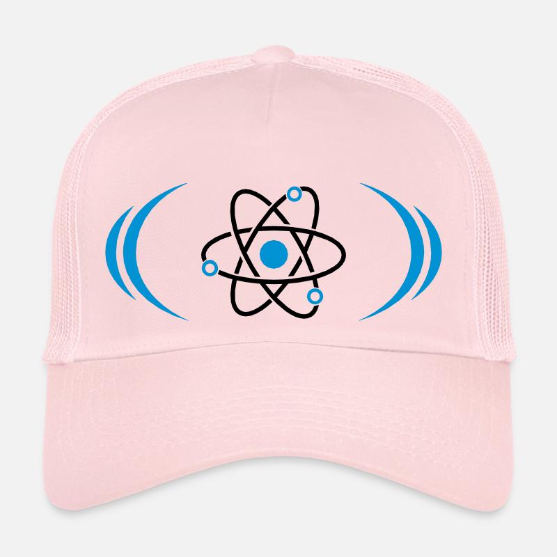 Atom symbol radioactive Trucker Cap