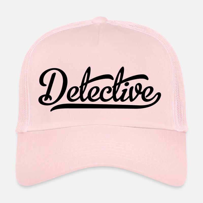 Detektiv - Trucker Cap - Hellrosa