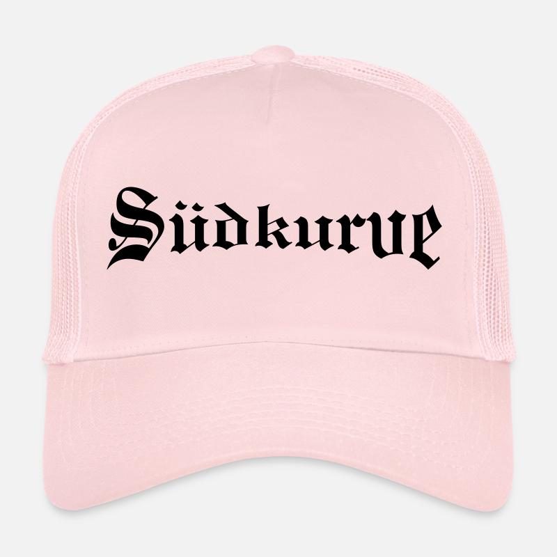 suedkurve_01 - Trucker Cap - pale pink