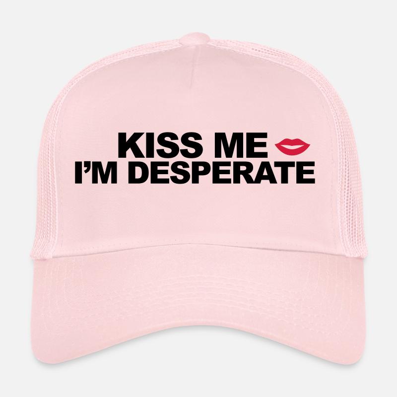 Kiss Me I'm Desperate Casquette trucker 