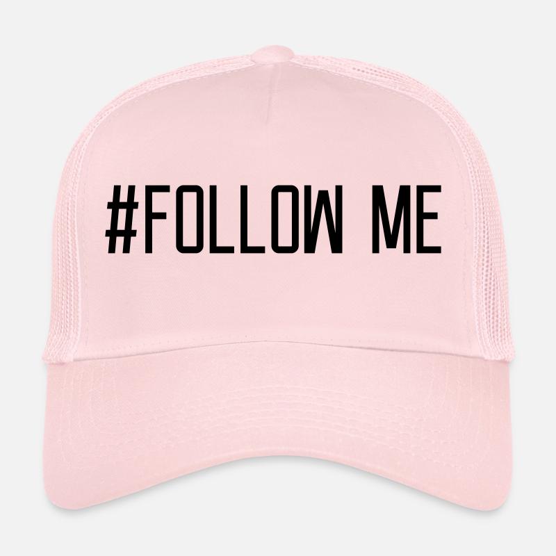 Suivez-moi hashtag Casquette trucker 