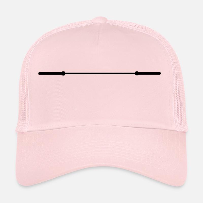 leere Langhantel Trucker Cap
