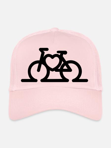 cycling - Trucker Cap - pale pink - Front