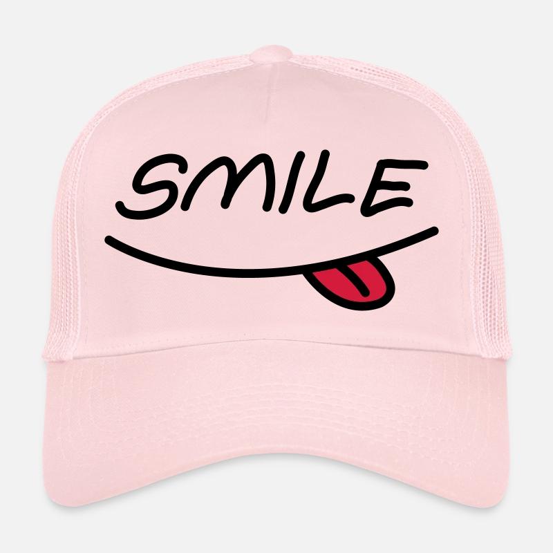 Smiley mouth Trucker Cap