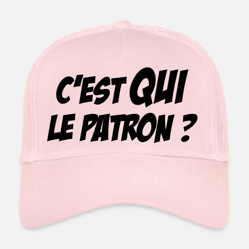 C'est QUI le Patron ? Casquette trucker 