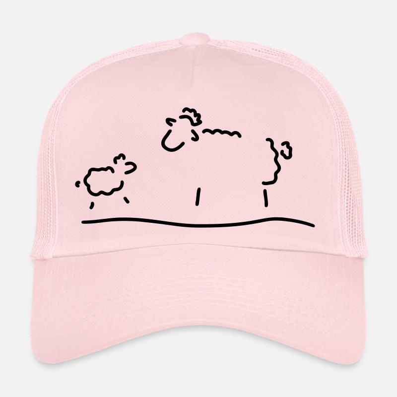 schaf mit baby Trucker Cap