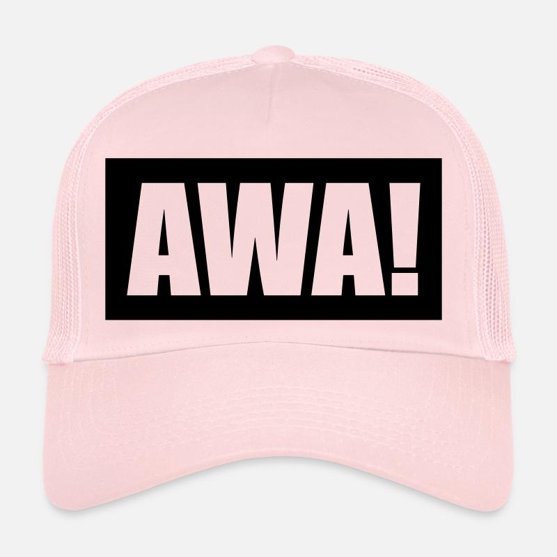 Awa - Trucker Cap - Hellrosa