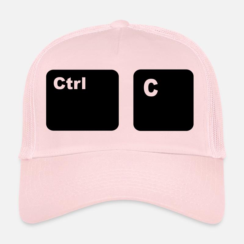 Ctrl C Copy and Paste Father and Son Partners Shi Trucker Cap
