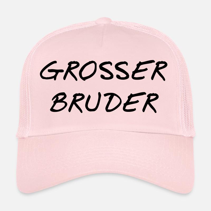 Grosser bruder - Trucker Cap - Hellrosa