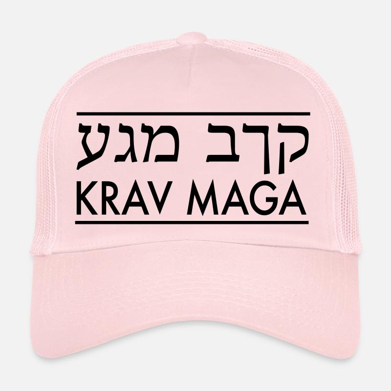 Krav Maga - Trucker Cap - Hellrosa