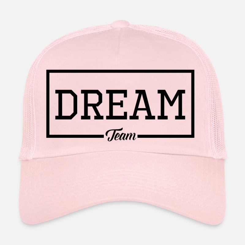 Dream Team - Trucker Cap - Hellrosa
